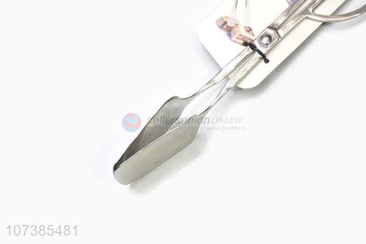 Good supplier stainless steel food tong serving tong bbq tong