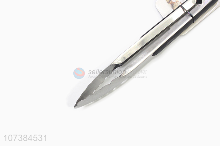 Excellent quality 10 inch kitchen products stainless steel food tong sugar tongs