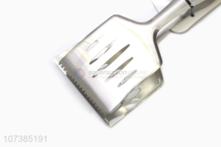 Low price kitchen utensils stainless steel food tong cake bread tong