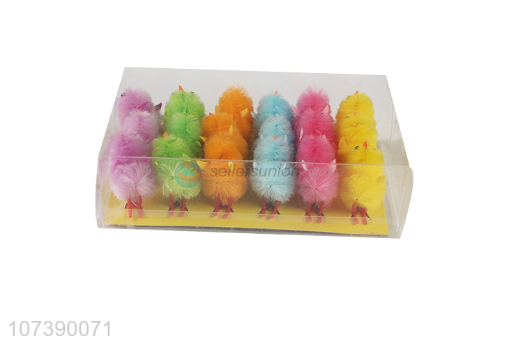 Premium Quality Beautiful And Lovely Mini Easter Decoration Colorful Chicks