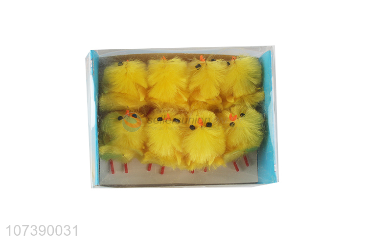 Wholesale Easter Gift Home Decoration Cute Yellow Chicks