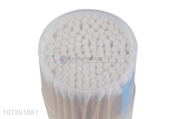 High Sales 140 Count Disposable Cotton Swabs Wooden Stick Cotton Swabs