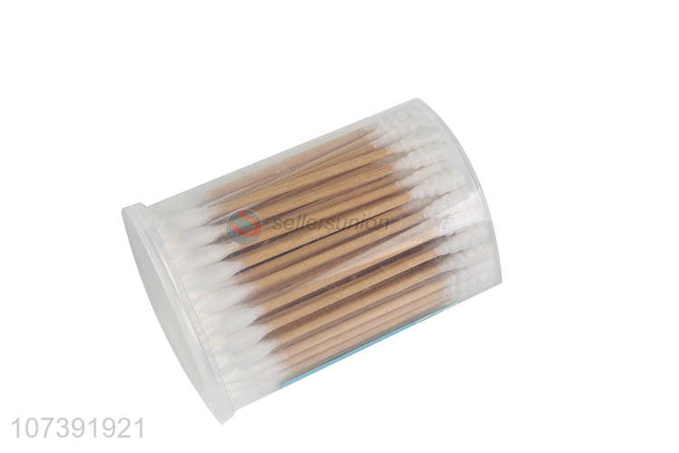 Best Price 100 Count Eco-Friendly Double Heads Disposable Cotton Swabs