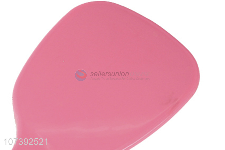 Factory Direct Sales Girl Candy Color Creative Handle Makeup Mirror