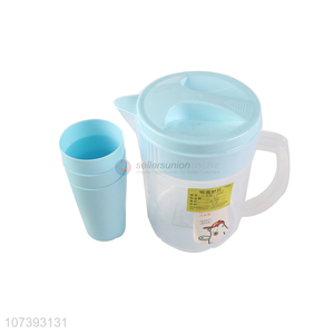 Hot Sales Plastic Water Jug And Cups Set For Promotion