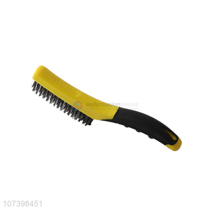 New Design Steel Wire Brush With Plastic Handle