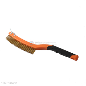 Good Sale Plastic Handle Copper Wire Brush With Shovel