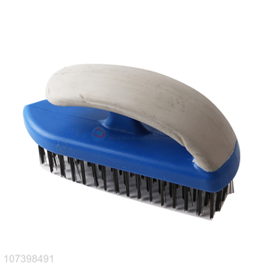 Popular Plastic Handle Rust Cleaning Steel Wire Brush