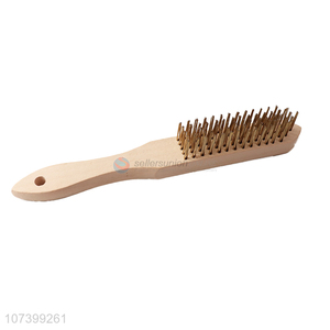 Good Quality Wooden Handle Wire Brush Cleaning Brush