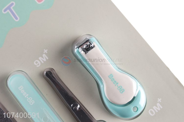 Reasonable price baby nail clipper set baby manicure / pedicure set
