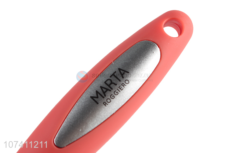 Hot selling pink-orange air cushion comb paddle hair brush