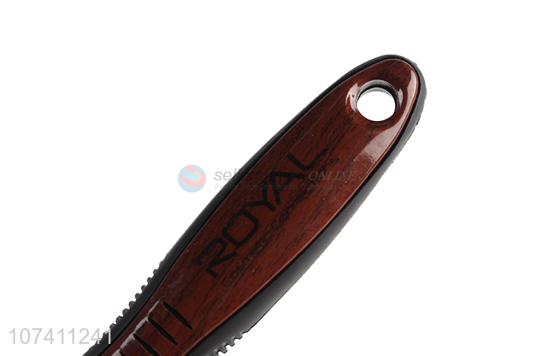 Good quality black brown men's plastic hair styling comb sparerib comb