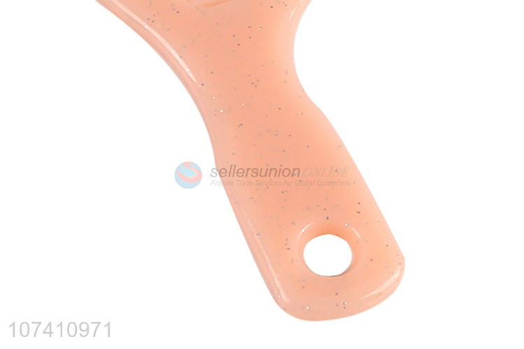 Bottom price colored portable travel plastic hair comb