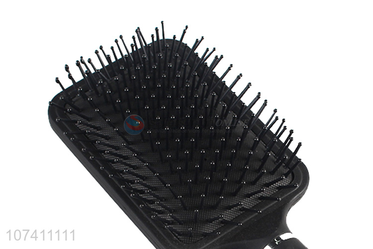 Premium quality black silver massage hair comb air cushion comb