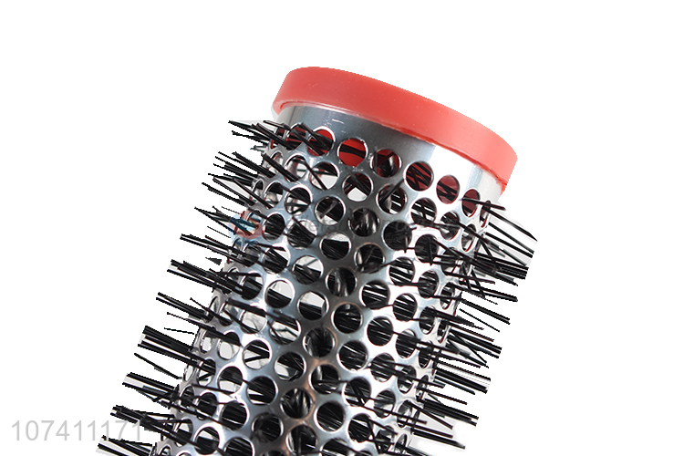 Good sale pink-orange home salon anti-static hair styling comb tube comb