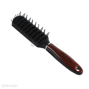 Good quality black brown men's plastic hair styling comb sparerib comb