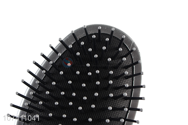 High quality silver coffee custom logo plastic air cushion comb