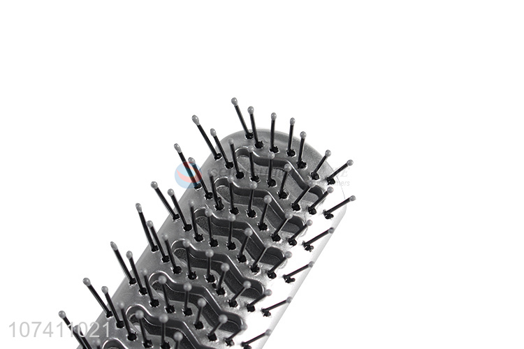 Good supplier silver coffee plastic hair styling comb sparerib comb for men