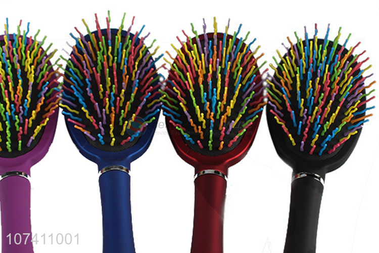 Hot sale 4 colors air cushion comb paddle hair brush