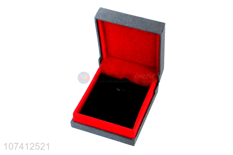 Reasonable price wedding earring box jewelry case gift box with ribbon