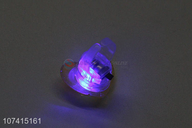 Competitive Price Heart Shape Ring Luminous Led Ring Toy