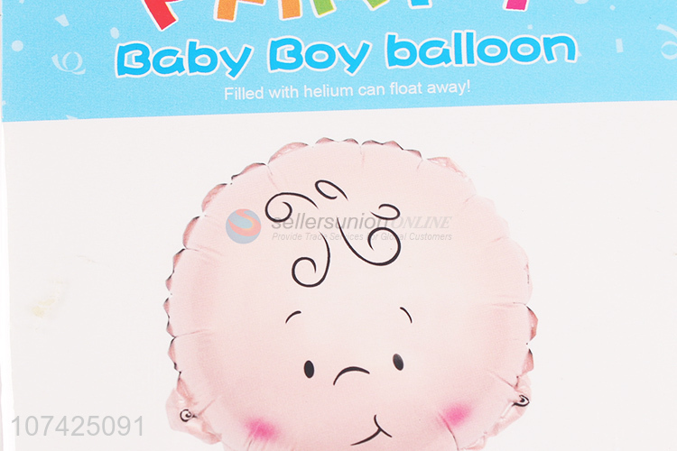 Wholesale cheap birthday party decoration baby boy balloon foil balloons