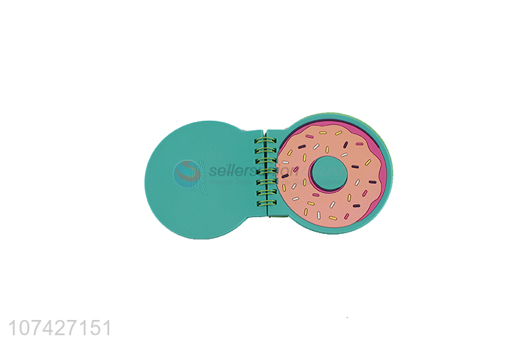 Cute Design Doughnut Shape Spiral Notebook For Sale