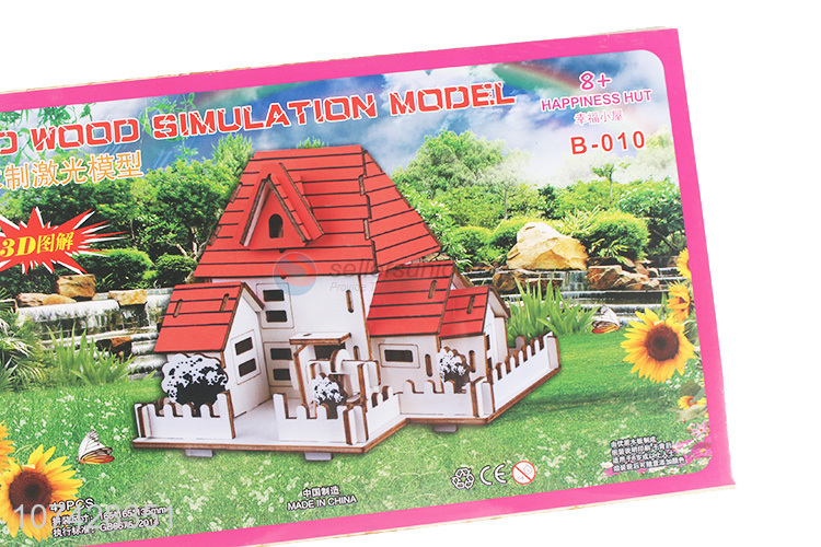 Custom 3D Wood Simulation Model Puzzle Toy