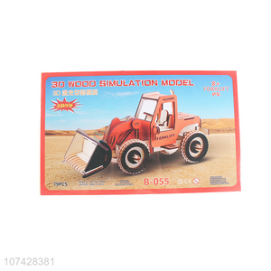 Good Sale 3D Simulation Forklift Model Puzzle Toy