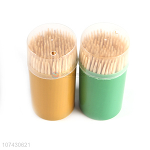 New Product Disposable 175Pcs Natural Bamboo Toothpicks