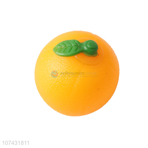 Factory direct sale orange spherical fruit decompression toy
