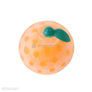 New design orange ball decompression toy for children