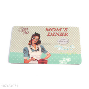 Fashion Printing Rectangle Table Mat Cup Mat