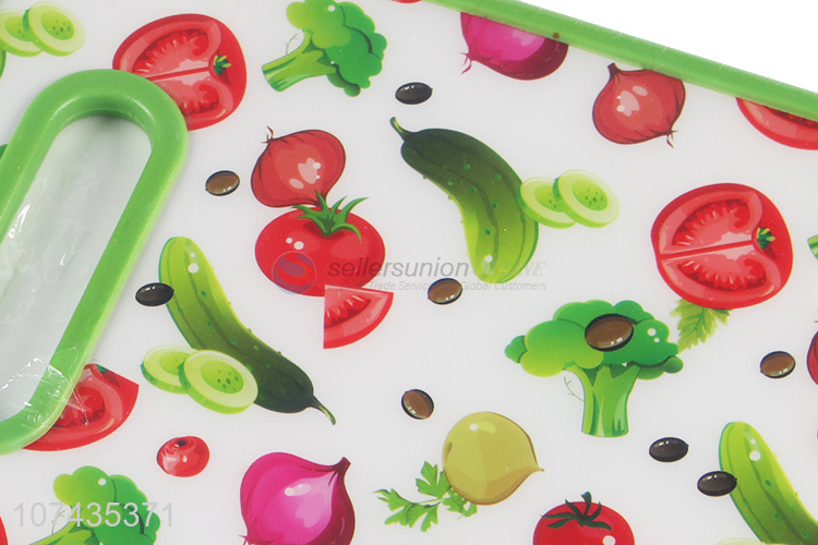 Fashion Fruit Pattern Plastic Cutting Board Kitchen Tools