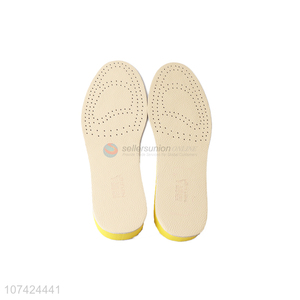 High quality comfortable cowhide leather increased insoles