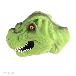 Wholesale educational realistic dinosaur hand puppet toy animal toy