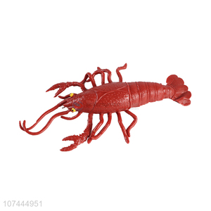 Low price plastic lobster model toy cartoon animal toys