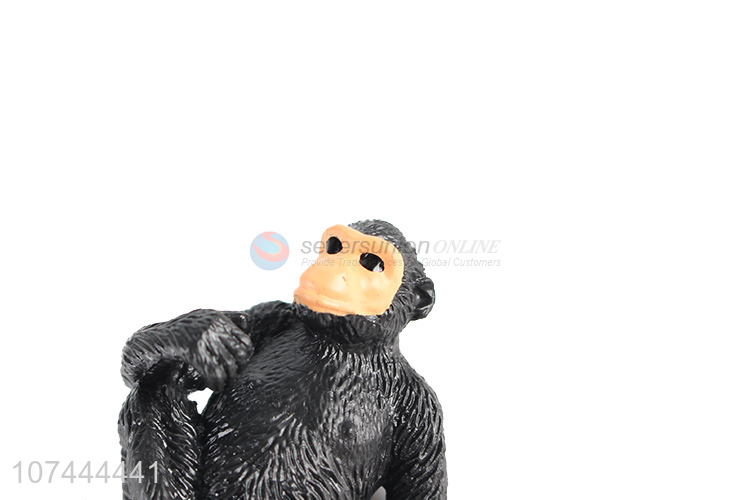 Popular products realistic animal model toy tpr chimpanzee toy