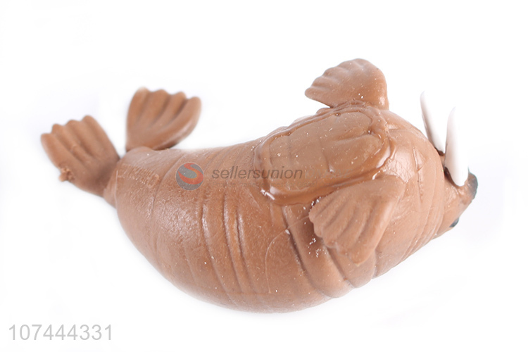 Popular products plastic  sea lion model toy cartoon animal toys