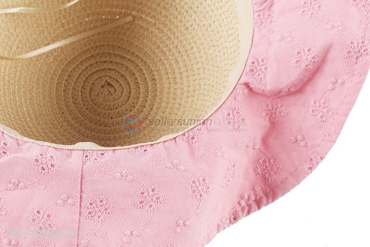 Good Quality Leisure Holiday Outdoor Sunhat For Children