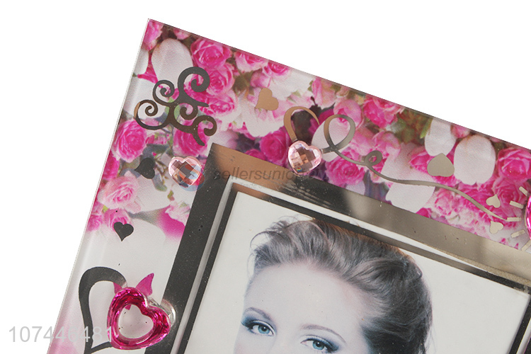 Fashion Style Rectangle Glass Photo Frame Wholesale