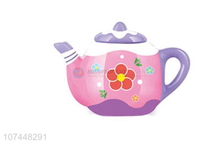 Popular products kids diy drawing porcelain tea set toy