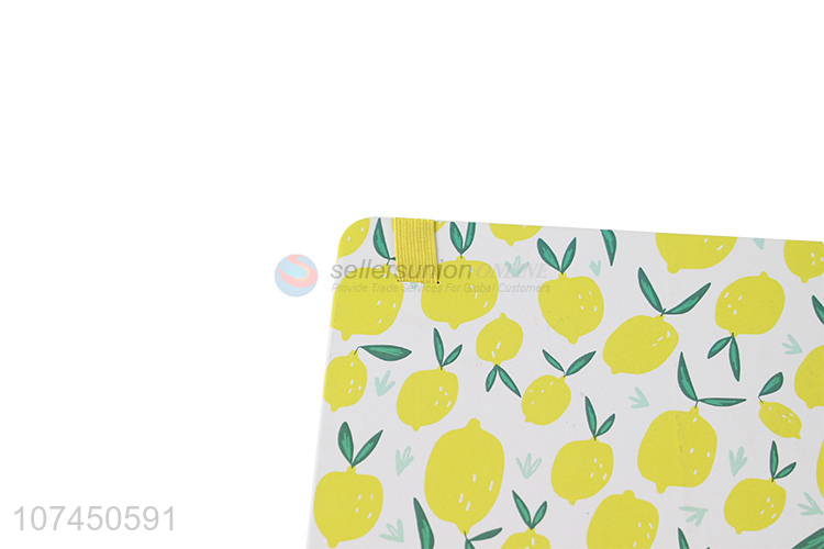 Best Sale Lemon Printed Cover Paper Notebook Student Stationery