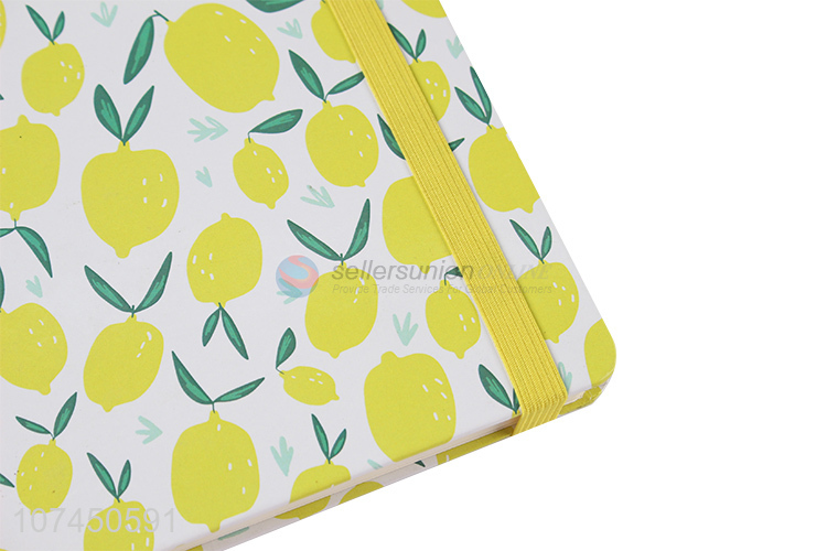 Best Sale Lemon Printed Cover Paper Notebook Student Stationery