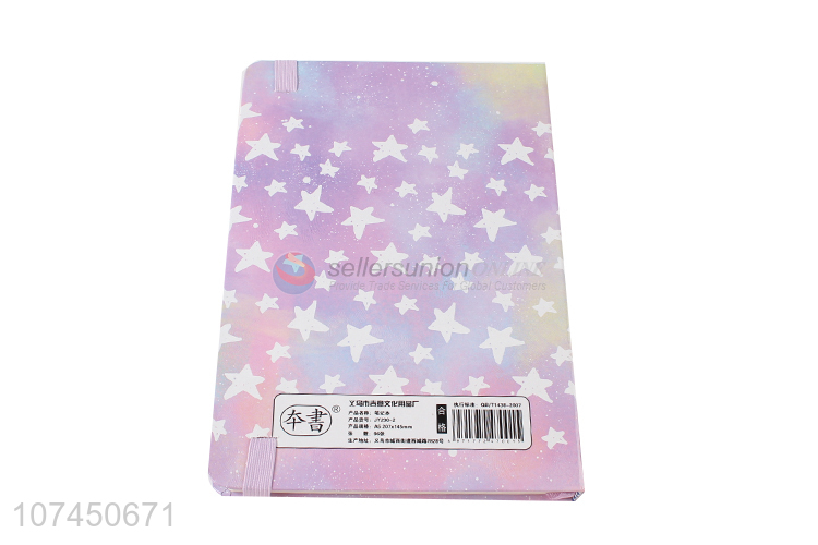 Hot Selling Star Pattern Cover School Office Stationery Paper Notebook