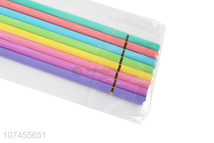 Best selling 12-color macaron color wooden color pencil for drawing