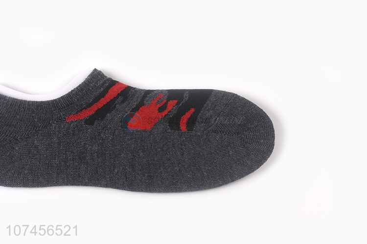 Hot products men non-skid socks invisible socks