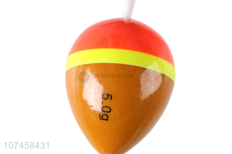 Hot sale fishing accessories wood fishing float fishing buoy