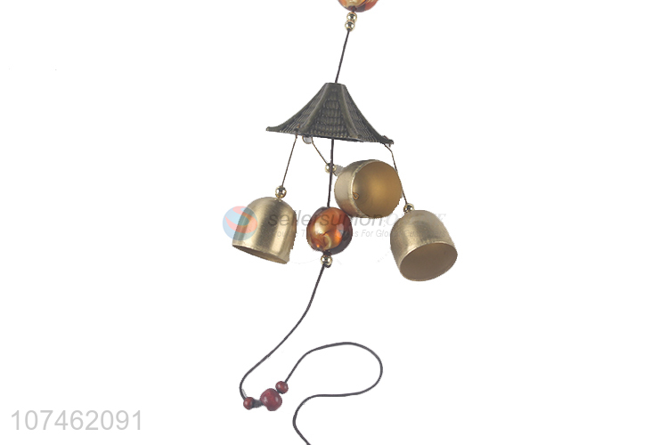 China manufacturer indoor balcony decoration iron casting wind chimes handicrafts