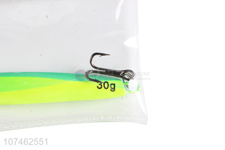 Wholesale 30G Lead Fishing Lures Artificial Baits Metal Jig Hook